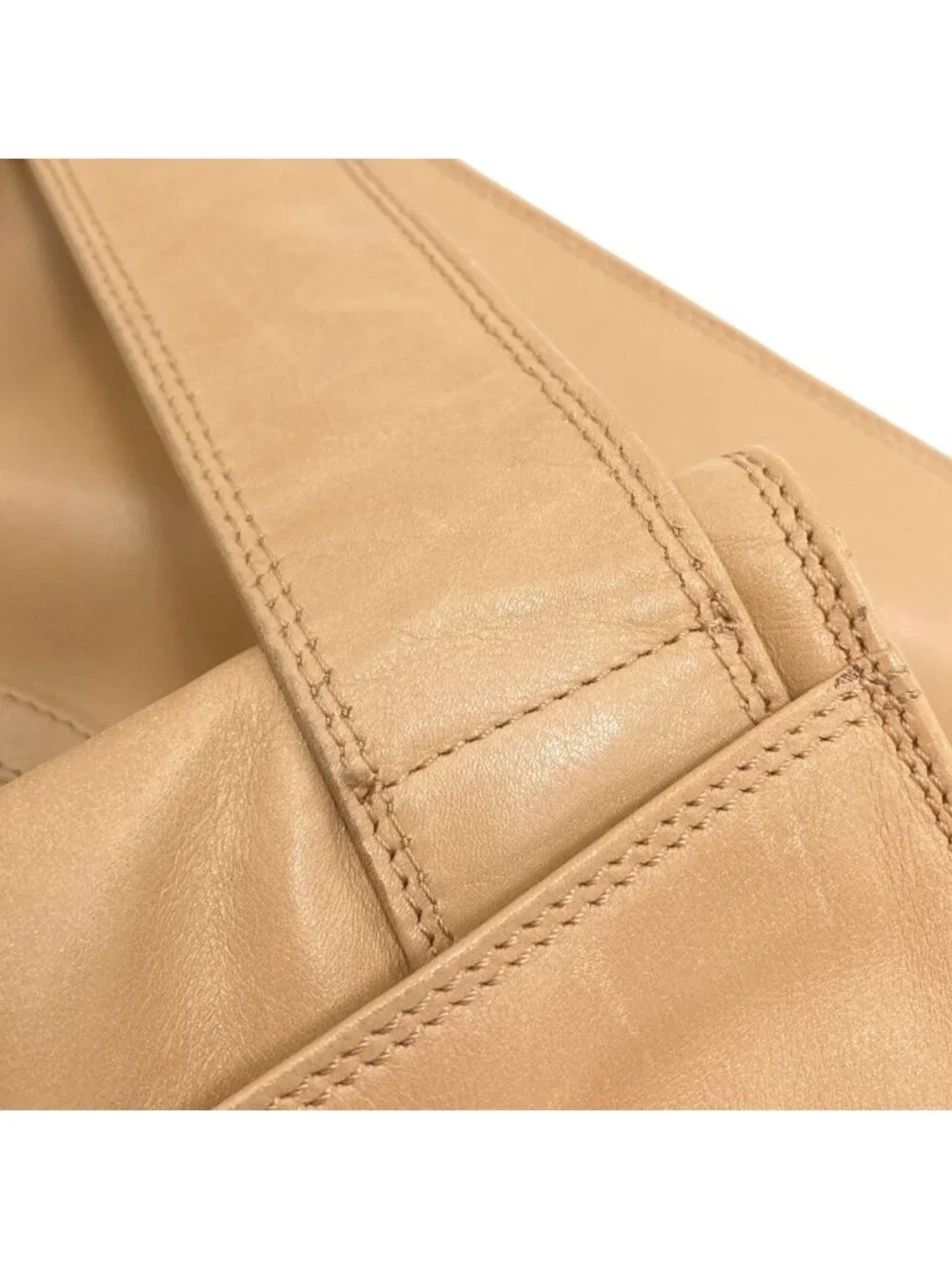 Chanel CC Logo Gold Tote Bag Lambskin